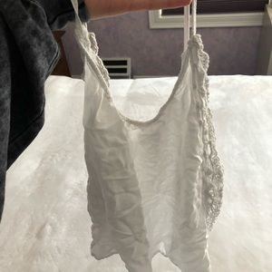 white flower camisole